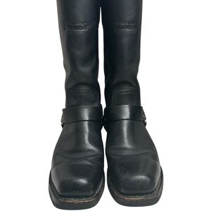 Harley-Davidson Black Ankle Boots, SZ 8.5, pre-owned, gently used.